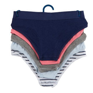 Thumbnail 2: Aeropostale Juniors 5 Pk Ribbed Hipster Panties 