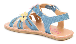 Thumbnail 3: Rachel Shoes Toddler Girls Lil Ivonne Flower Sandals 