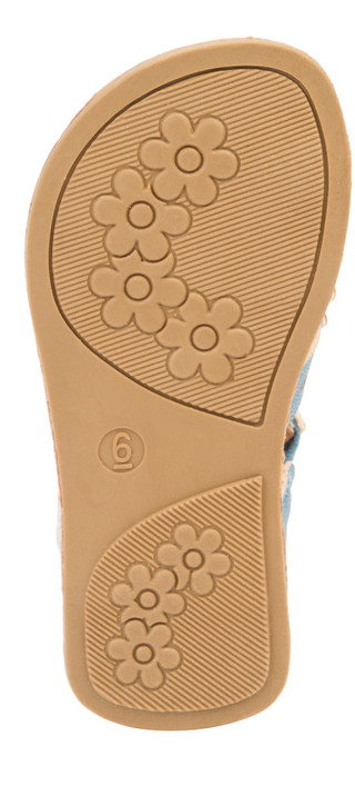 Thumbnail 4: Rachel Shoes Toddler Girls Lil Ivonne Flower Sandals 