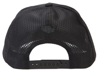 Thumbnail 2: Runs Deep Men's Gold Chrome Flag Snapback 