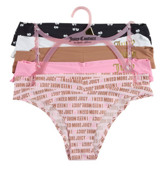 Thumbnail 1: Juicy Couture Juniors 5 Pk Bikini Panties 