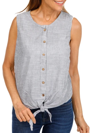 Thumbnail 1: Dash Women's Sleeveless Stripe Top 