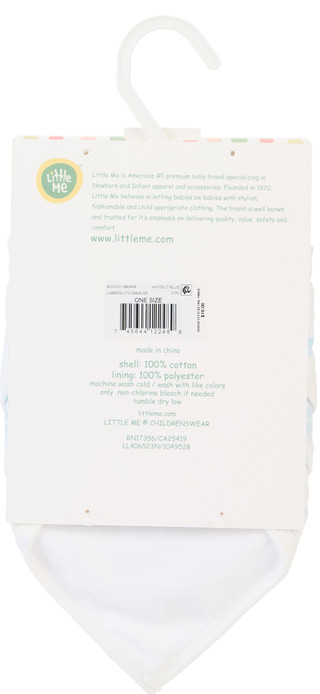 Thumbnail 2: Little Me 3 Pk Bandana Baby Bibs  