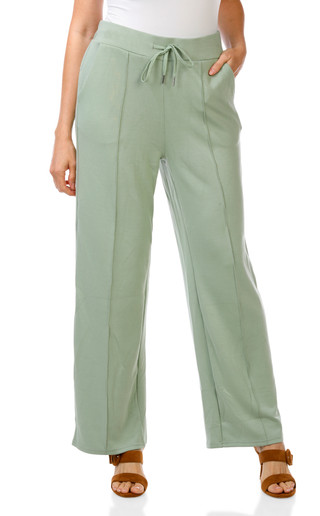 Thumbnail 1: Aerosoles Women's Solid Wide Cut Pants 