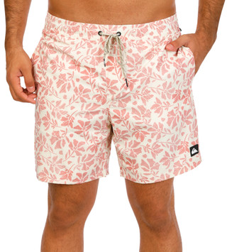 Thumbnail 1: Quiksilver Men's Print Swim Shorts 