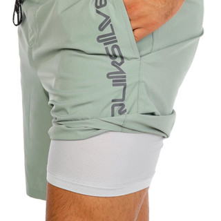 Thumbnail 2: Quiksilver Men's Solid Swim Shorts 