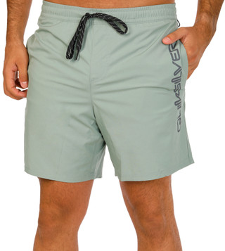 Thumbnail 1: Quiksilver Men's Solid Swim Shorts 