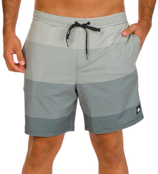 Thumbnail 1: Quiksilver Men's Striped Swim Shorts 
