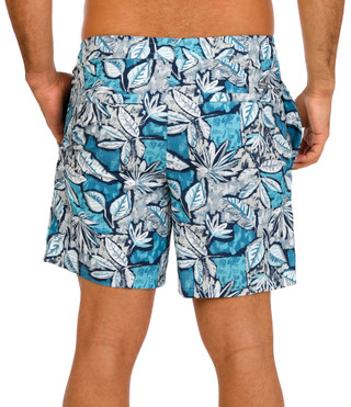 Thumbnail 2: QUICKSILVER WATERMAN Men's Tropical Print Swim Shorts 