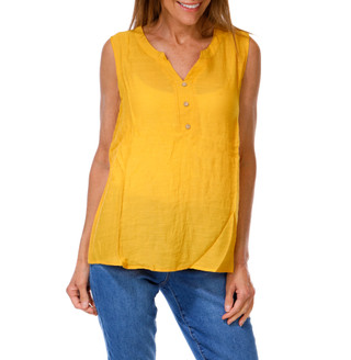 Thumbnail 1: Corvia Women's Solid Sleeveless Top  