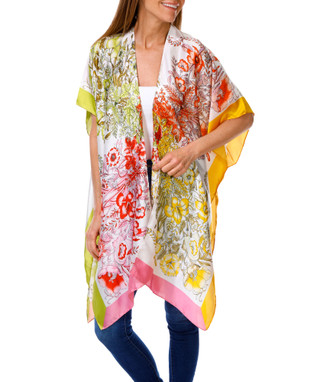 Thumbnail 1: Jessica McClintock Floral Print Chiffon Shawl  
