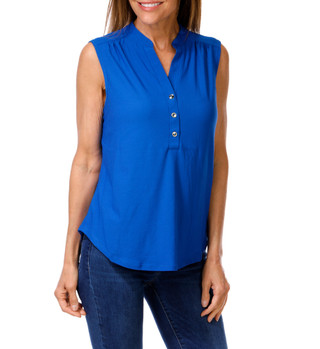 Thumbnail 1: A.U.W Women's Sleeveless Solid Top  