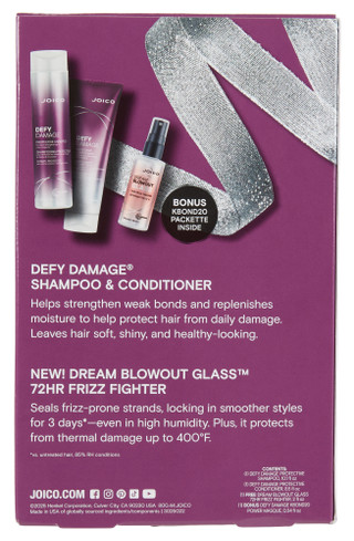 Thumbnail 2: JOICO 3 Pc Defy Damage Hair Care Kit 