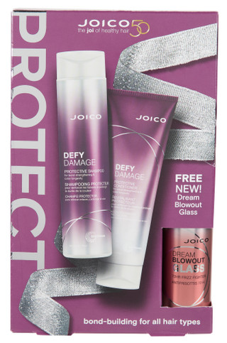 Thumbnail 1: JOICO 3 Pc Defy Damage Hair Care Kit 