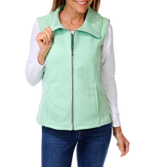 Thumbnail 1: Onque Casual Women's Solid Quilted Vest  