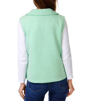 Thumbnail 2: Onque Casual Women's Solid Quilted Vest  