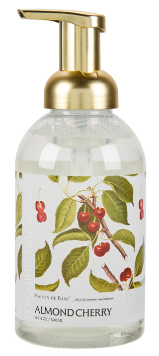 Thumbnail 1: MAISON DE BASE 16 oz Almond Cherry Scented Hand Soap  