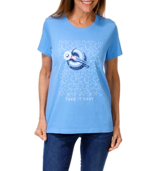 Thumbnail 1: Life is Good Women's Logo Graphic Tee  