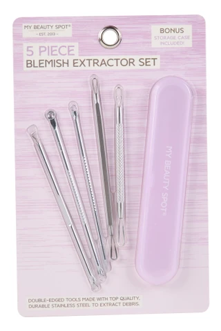 Thumbnail 1: My Beauty Spot 5 Pk Blemish Extraction Tools 