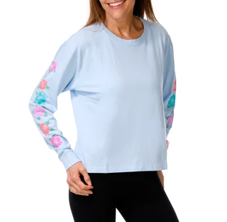 Thumbnail 1: Life is Good Women's Floral Sleeve Top  