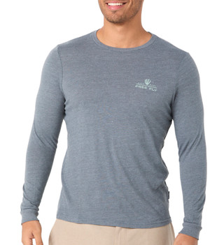 Thumbnail 1: Free Fly Free Fly Mens Outdoor Long Sleeve Dueling Reds Shirt 