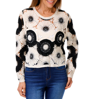 Thumbnail 1: LIV LOS ANGELES Women's rochet Beaded Top  
