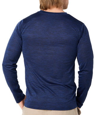 Thumbnail 5: Mossy Oak Men's Long Sleeve Fish Flag Outdoor Shirt 