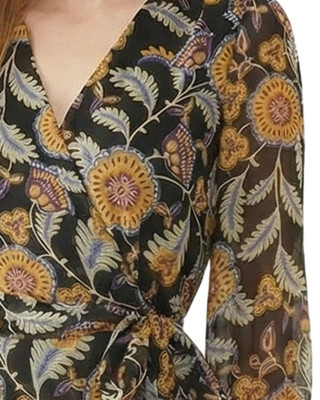 Thumbnail 2: Ny Collection Petite Chiffon Handkerchief Hem Midi Dress 