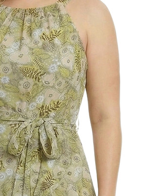 Thumbnail 3: Ny Collection Plus Chiffon Grecian Halter Neckline Maxi Dress 