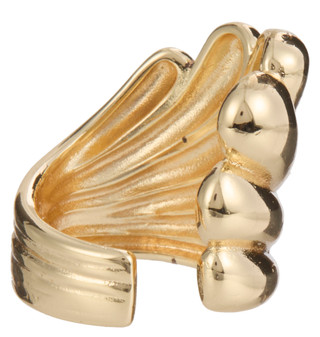 Thumbnail 2: ADINA EDEN Adjustable Boxed Swirl Ring 
