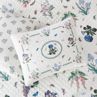 Thumbnail 8: PORTMEIRION Botanic Garden Reversible Quilt Set 