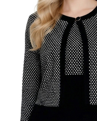 Thumbnail 7: Ny Collection Women's 2 Pc. Sheath Dress & Textured Cropped Jacket Set 