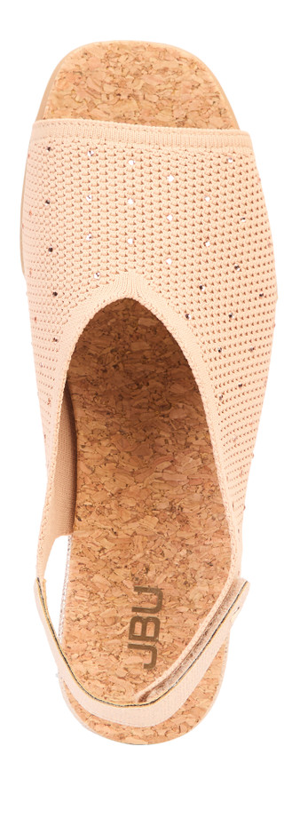 Thumbnail 5: JBU Women's Clarisse Studded Wedge Sandals 