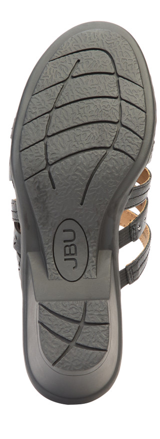 Thumbnail 3: JBU Women's Juna Multi Strap Wedge Sandals 