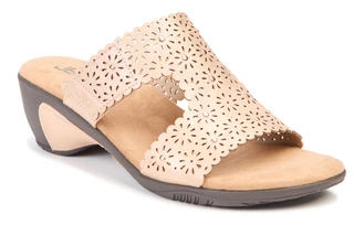 Thumbnail 1: JBU Women's Sanya Studded Perforated Wedge Sandals 