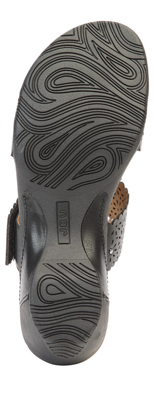 Thumbnail 5: JBU Women's Sanya Studded Perforated Wedge Sandals 