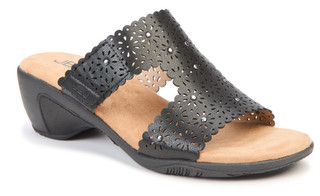 Thumbnail 1: JBU Women's Sanya Studded Perforated Wedge Sandals 