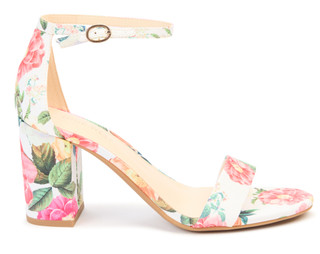 Thumbnail 3: NINE WEST Women's Tanela Floral Block Heel Sandals 