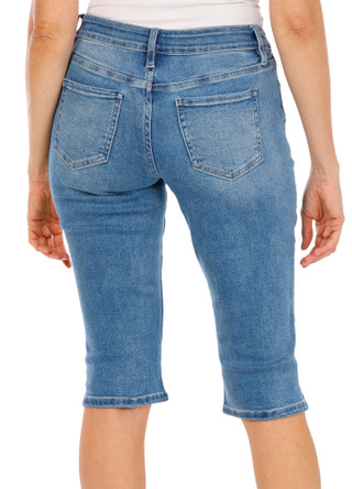 Thumbnail 6: Royalty For ME Women's Petite 5 Pocket Jean Capri 