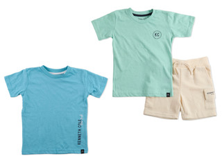 Thumbnail 1: Kenneth Cole Little Boys 3 Pc Tee & Shorts Set 