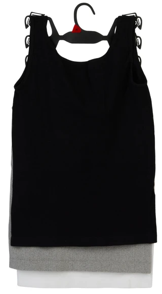 Thumbnail 2: Skinnygirl Women's 3 Pk Ribbed Seamless Layering Tanks 