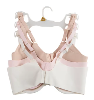 Thumbnail 2: Jessica Simpson Women's Plus 3 Pk Molded Cup Cushion Strap Bras 