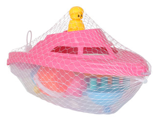 Thumbnail 1: Brooklyn Lollipop 10 Pc Beach Boat Toy Bin 