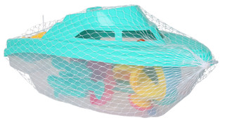 Thumbnail 1: Brooklyn Lollipop 10 Pc Beach Boat Toy Bin 