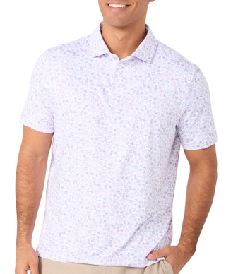 Thumbnail 1: Kenneth Cole Men's Short Sleeve Summer Vibes Golf Polo Shirt 
