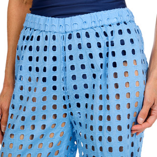 Thumbnail 4: SURF GYPSY Women's Box Eyelet Swim Cover-Up Pants 