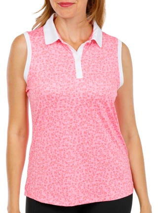 Thumbnail 1: IZOD Women's Active Shell Print Ally Golf Top 