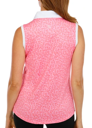 Thumbnail 4: IZOD Women's Active Shell Print Ally Golf Top 
