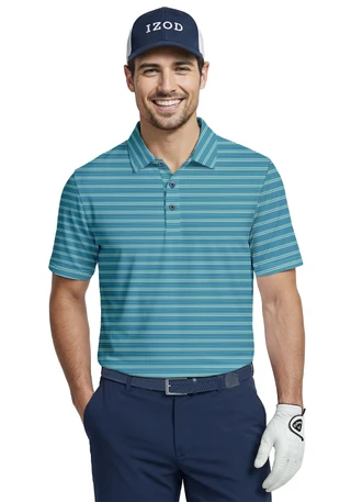 Thumbnail 1: Izod Golf Men's Swingflex Elite Golf Polo Shirt 