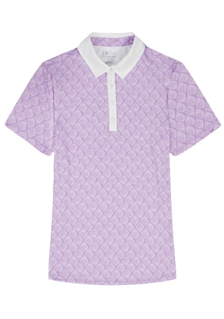 Thumbnail 3: IZOD Women's Active Mini Tulip Ally Polo Top 